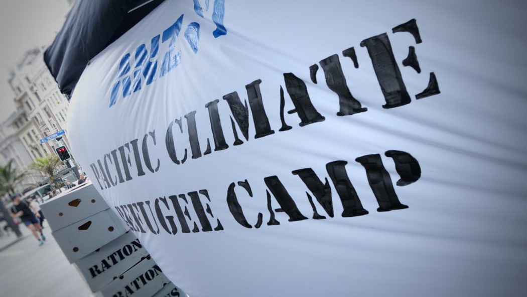 ANZ Climate change protest