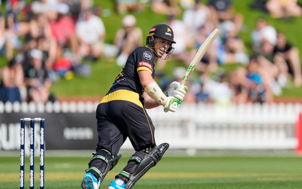 Wellington Firebirds Michael Bracewell.