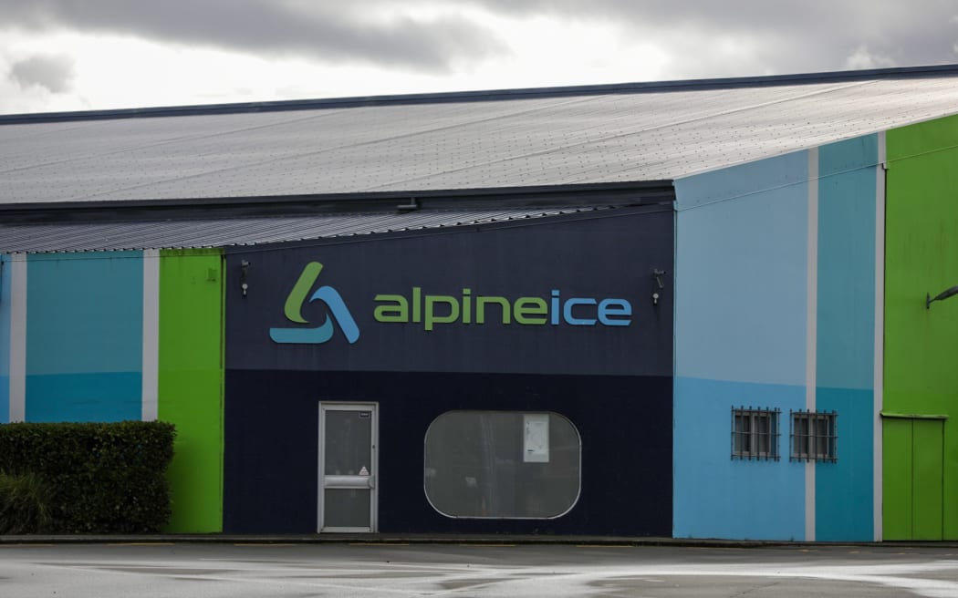 Alpine Ice Sports Centre on Brougham Street, Christchurch.