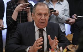 Russian Foreign Minister Sergei Lavrov.