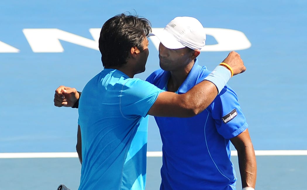 2015 Heineken Open doubles champions Leander Paes and Raven Klaasen.