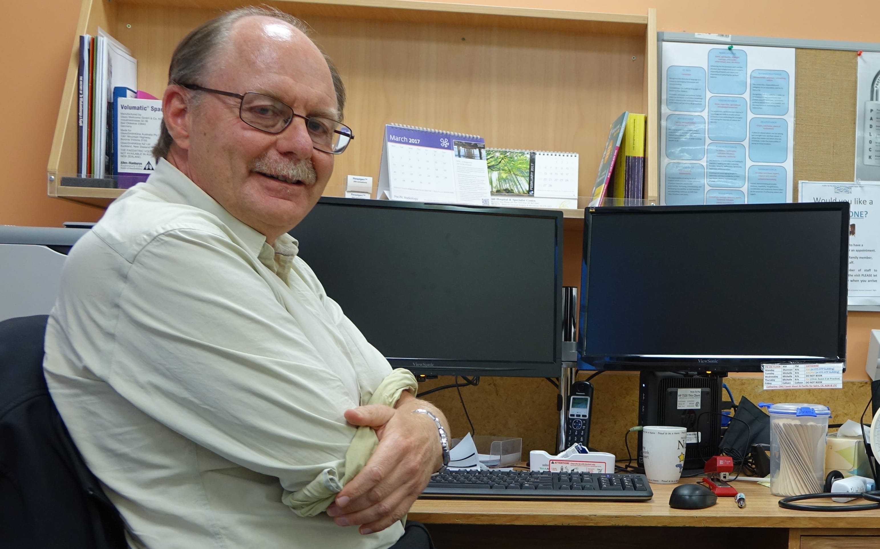 GP Chris Fawcett.