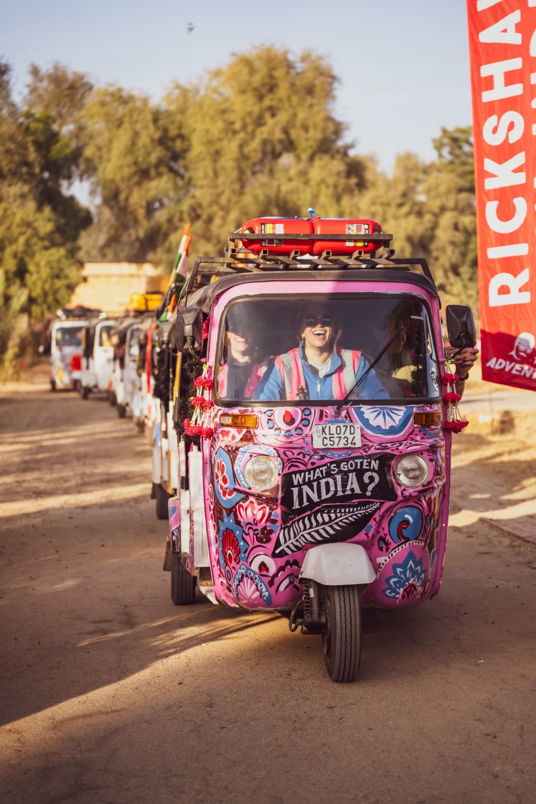Clair Scott and friends on the latest Rickshaw Run along India's west coast.