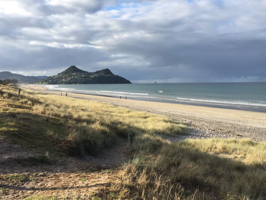 Pauanui Beach on the day before lockdown