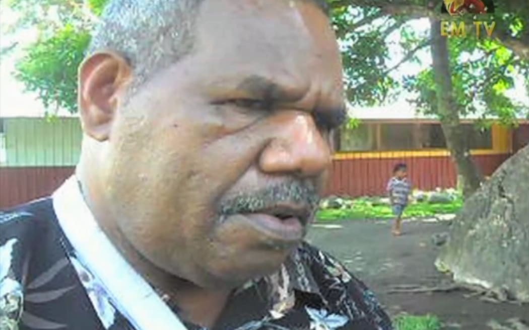 Papua New Guinea's Governor-General Sir Bob Dadae.