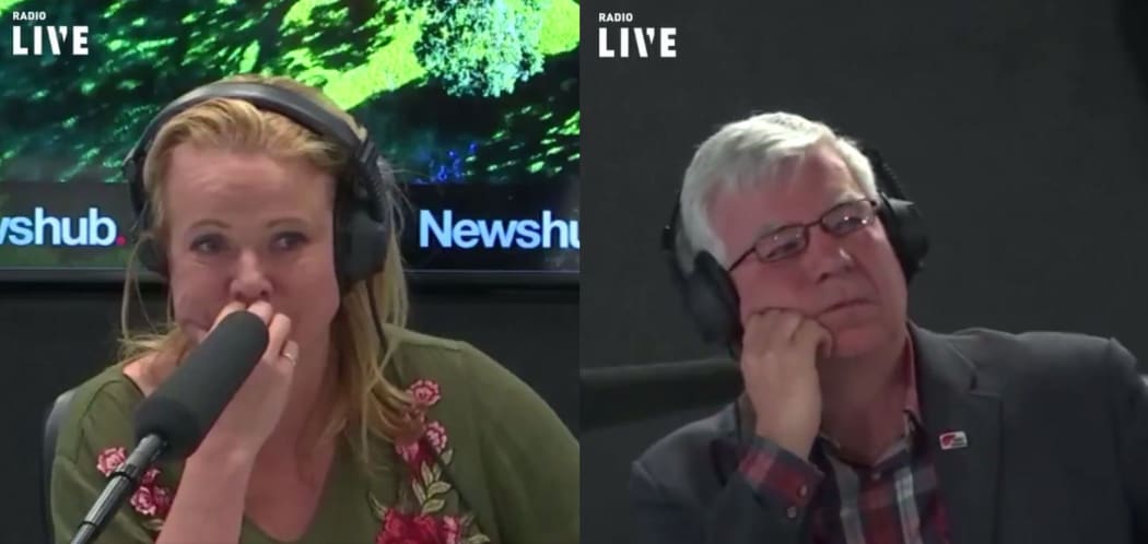 Radio Live's Trudi Nelson and panelist Robert Reid react to Don Brash dissing the haka down the line.