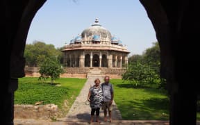 Marian and Don Stuart in India