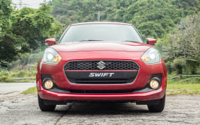 Hong Kong, China April 18, 2018 : Suzuki Swift 2018 Test Drive Day April 18 2018 in Hong Kong.