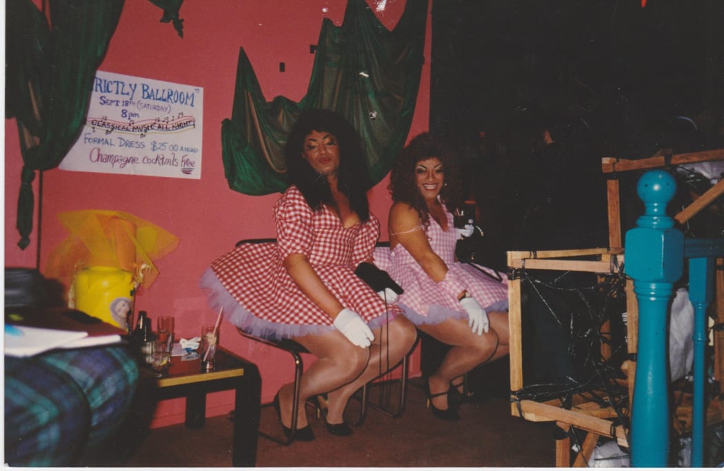 Bertha and Buckwheat at the Staircase nightclub, in 1988
