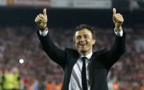 Barcelona coach Luis Enrique