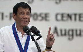 Philippine President Rodrigo Duterte
