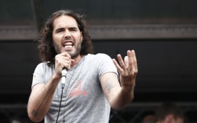 British comedian Russell Brand.