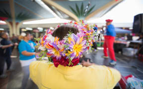 People take part in an open group Zumba session held in Mangere Town Centre