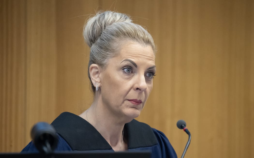 2nd November 2023 Iain McGregor/The Press/Pool
Christchurch Masjidain Attack Coronial hearing.
Witness Dean Brown - St John.