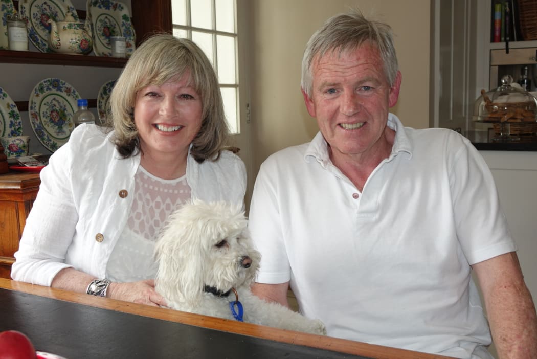 Marlborough Mayor John Leggett and partner Anne Best.