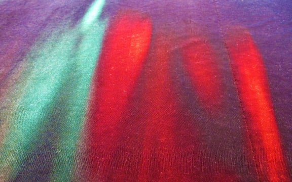 Light through stained glass window, Holy Trinity Cathedral