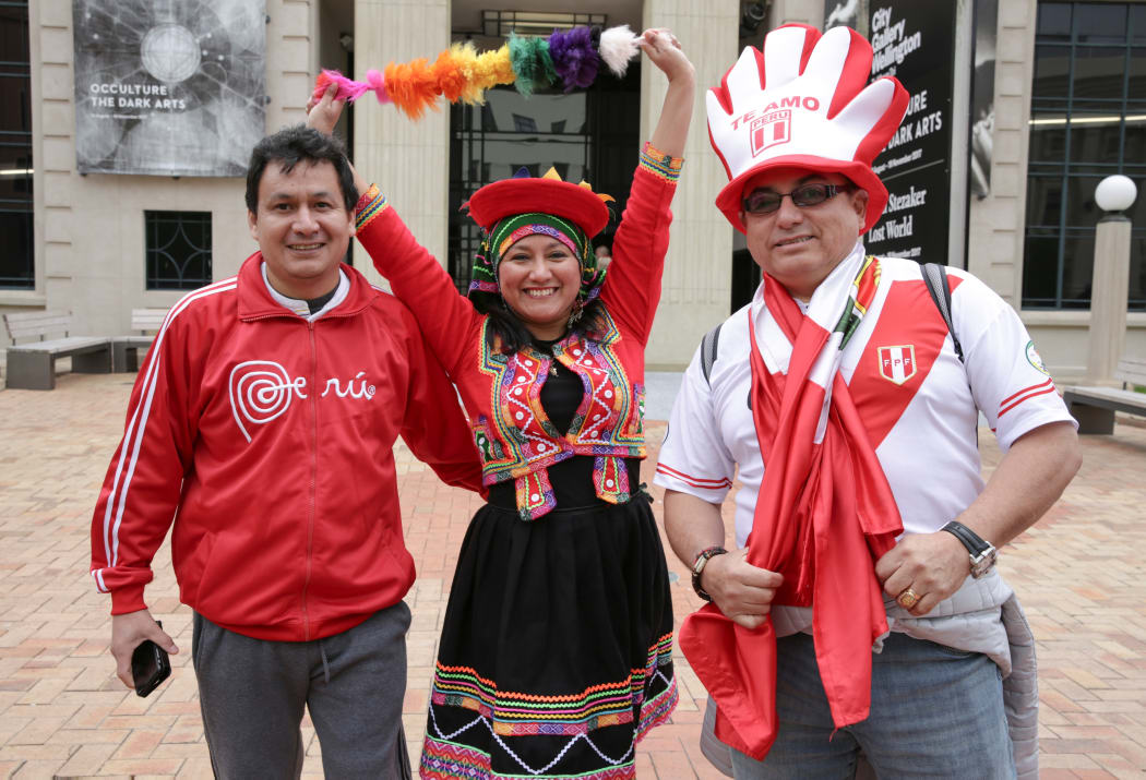 NZRefugees Assoc Vs Peru Community Friendly game Civic Square