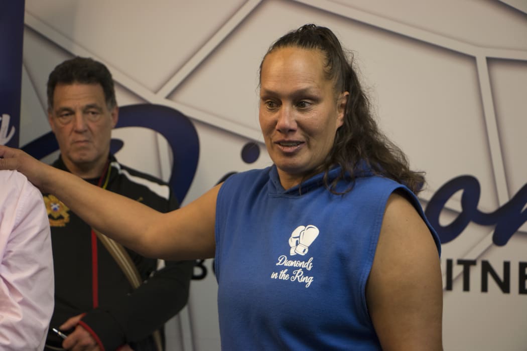 Boxing coach Daniella Smith.