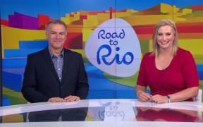 Screenshot of 'Road to Rio' show on Australia's Channel 7.