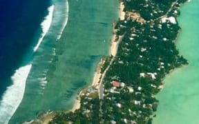 Kiribati's main island, Tarawa.