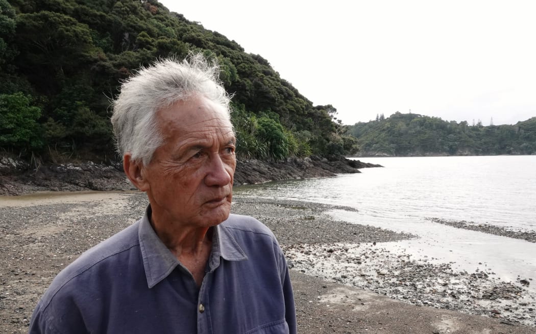 Matutaera Clendon, 84, says he can't wait another decade for a Treaty settlement to return home to Moturua Island.