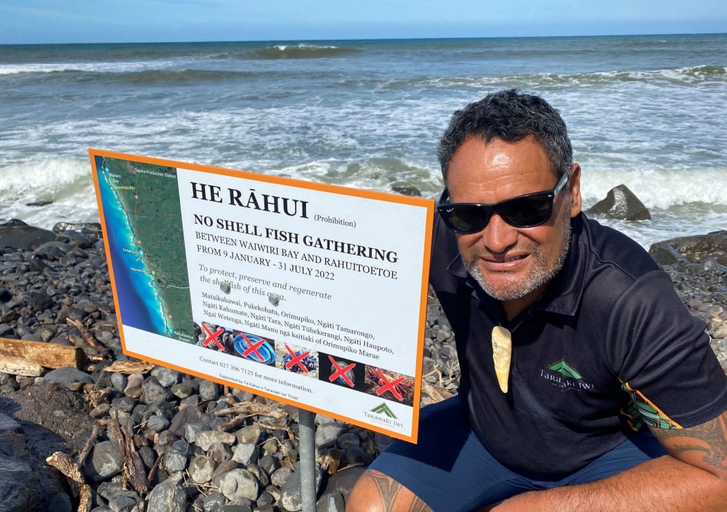 Wharehoka Wano says Te Kāhui o Taranaki is backing hapū over choosing rāhui