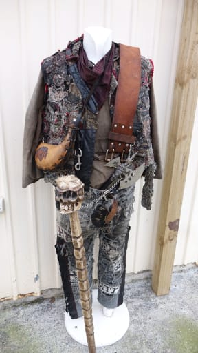 Dennis Makalio’s gang regalia.