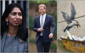 Suella Braverman, Prince Harry, Suffolk Banksy.