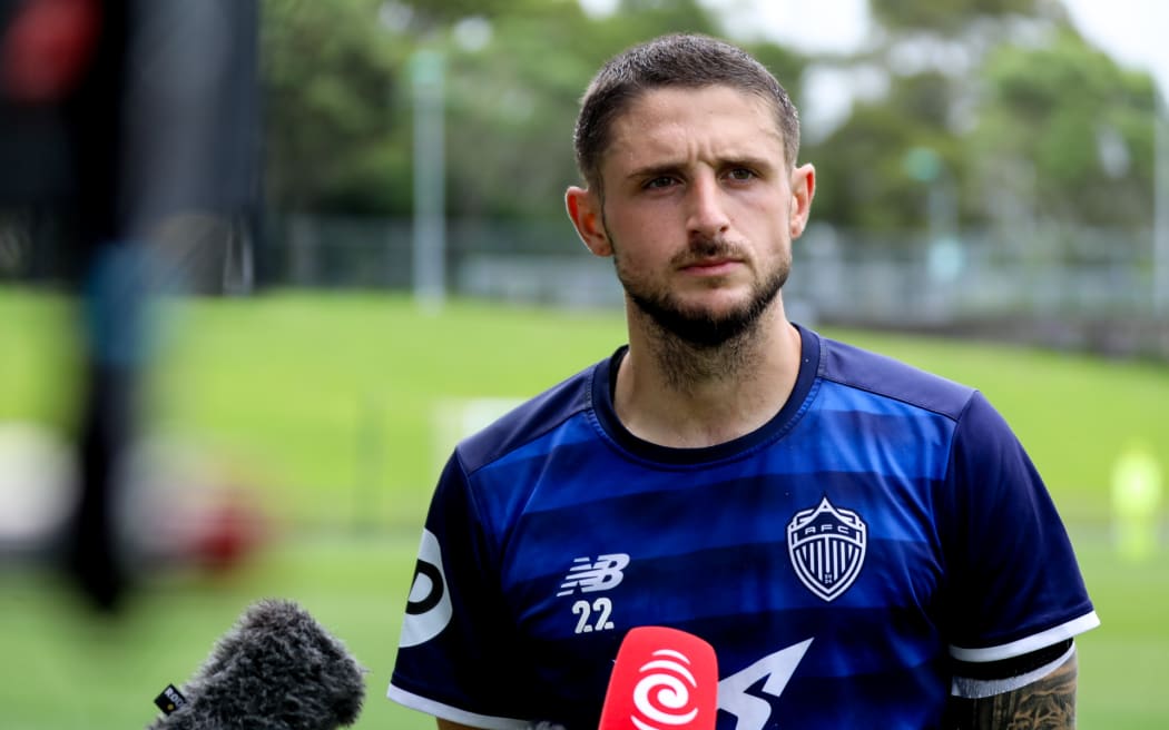 Auckland FC vice-captain Jake Brimmer