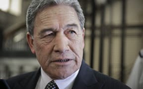 Winston Peters at the Bridge run.