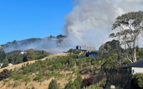 Day 1 of Port Hills fire