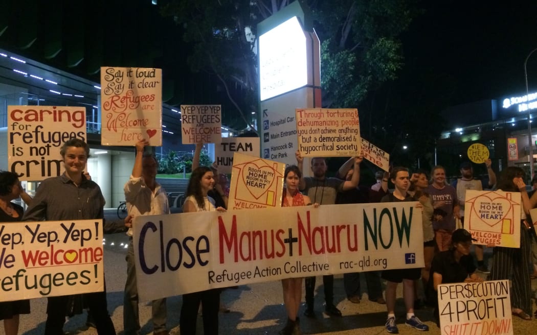 Vigil for baby at Brisbane hospital