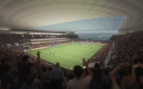 Planned Christchurch Stadium