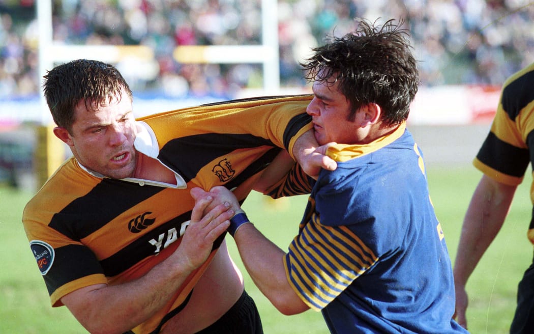 Fight during Otago v Taranaki, National Provincial Championship 1998
Photo credit: Photosport / www.photosport.nz