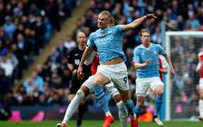 Manchester City striker Erling Haaland.