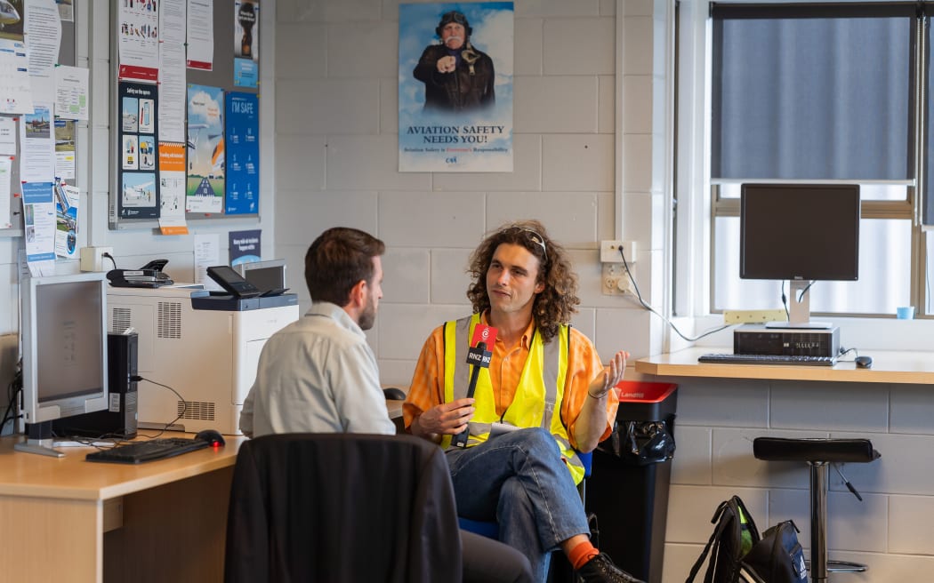 A new flying school has opened in Auckland, geared towards training new pilots amidst a soaring aviation industry. First Up's Leonard Powell took to the skies to find out more.