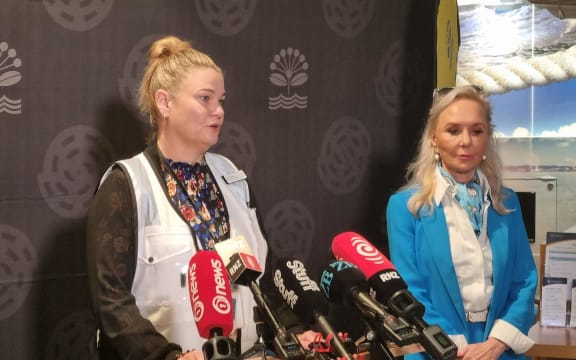 Rachel Kelleher and Desley Simpson