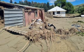 Flood damage in the Esk Valley in Hawke’s Bay.