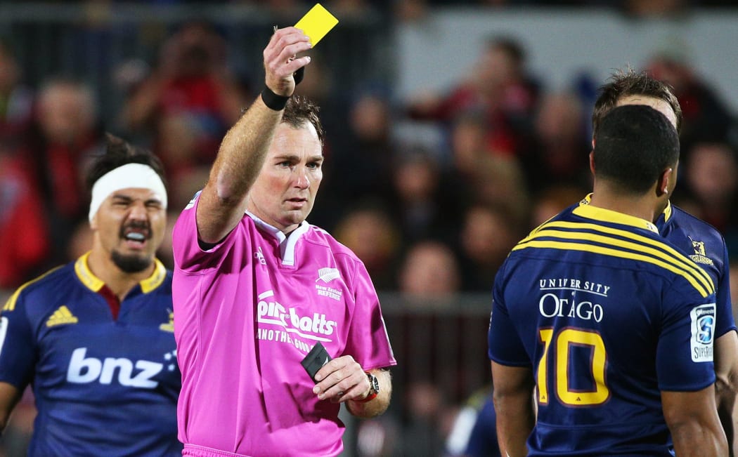 Glenn Jackson - the referee.
