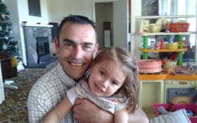 Kelly Dugan and his daughter Lucia