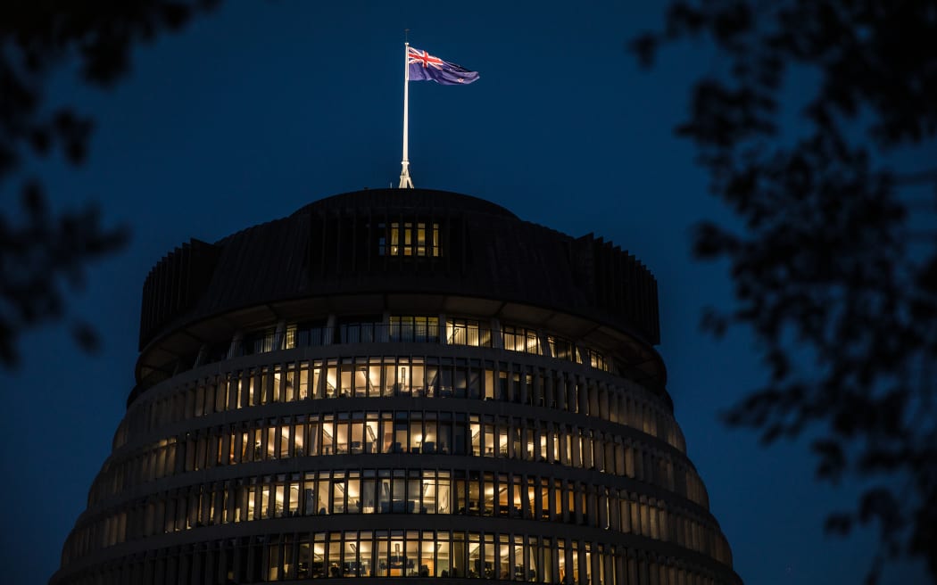 Beehive at night