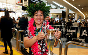Black Ferns captain Fiao'o Fa'amausili.