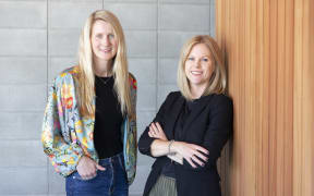 Friends and colleagues Jane Willersdorf and Megan Borrie.