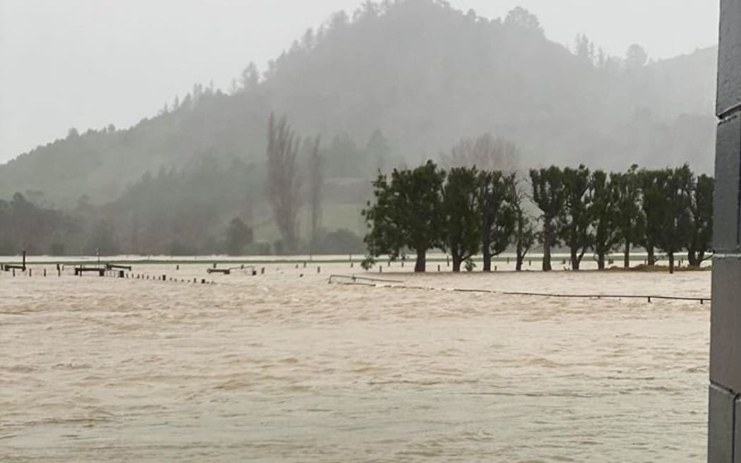 Hikuai floods on the Coromandel Peninsula