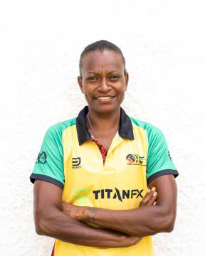 Vanuatu beach volleyball star Miller Pata.