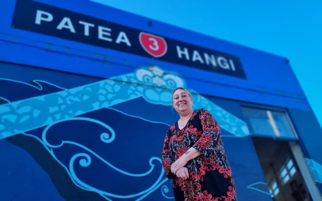 Pātea Hangi duty manager Carol Turner.