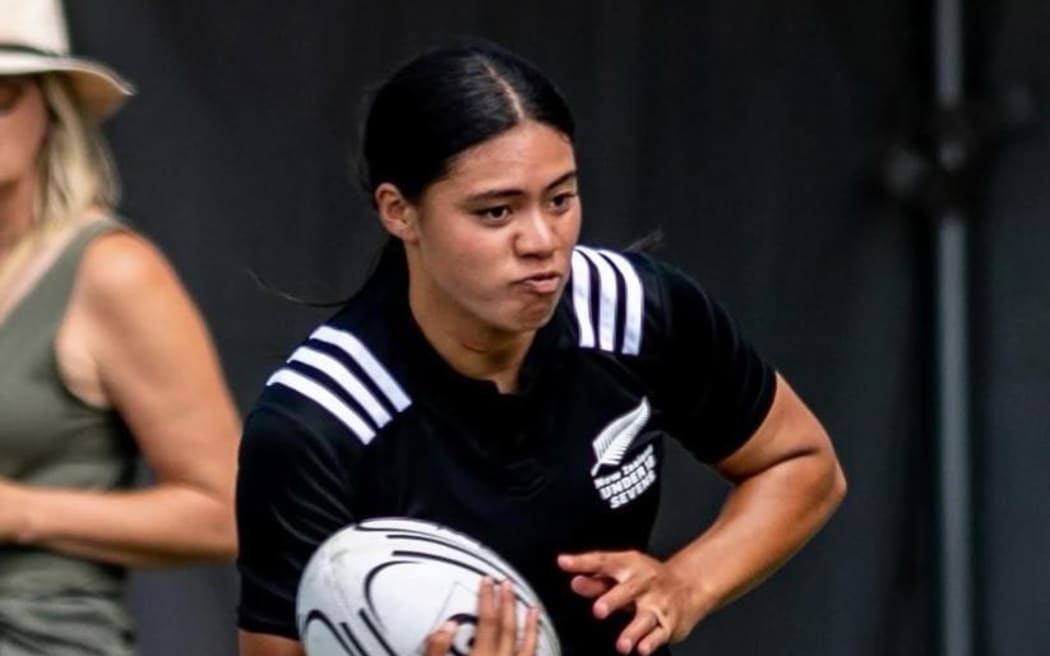 Le'Oxeayn Maiu'u, the New Zealand-born Samoan was named the top try scorer in the female division of the McDonald's Fiji Coral Coast Sevens, scoring seven tries over the weekend.
