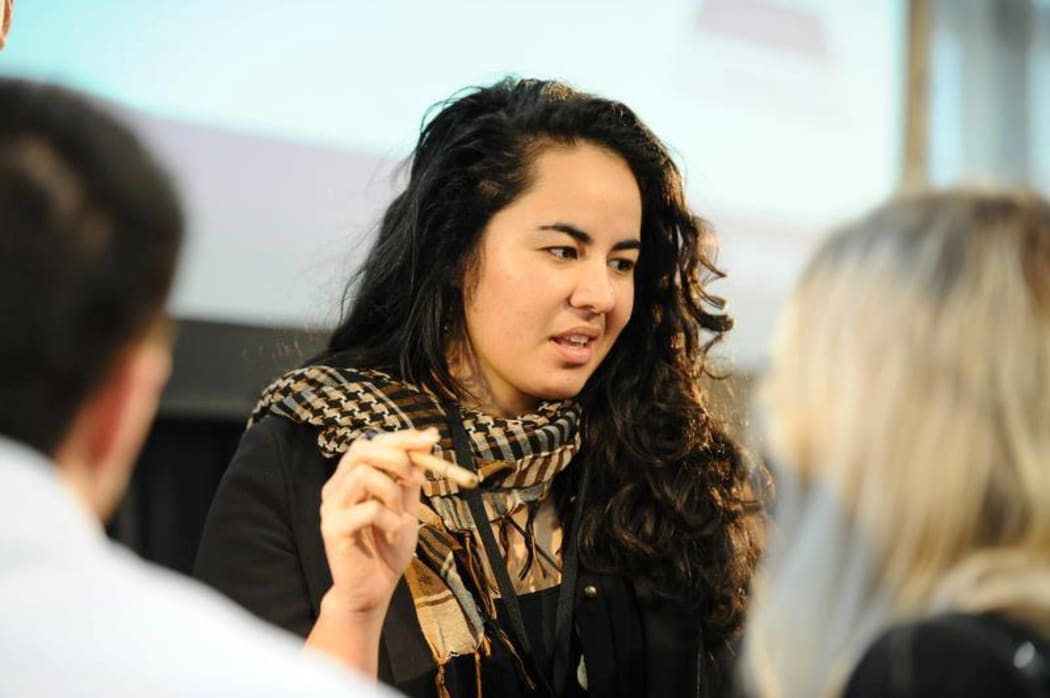 Julia Whaipooti, co-chair of youth law advocacy group Just Speak