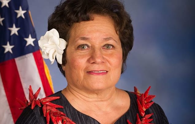 Incumbent Congresswoman Aumua Amata is seeking a second term.