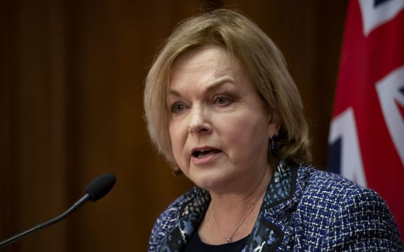 National  leader Judith Collins during their caucus press conference at Parliament, Wellington, 21 September, 2021.